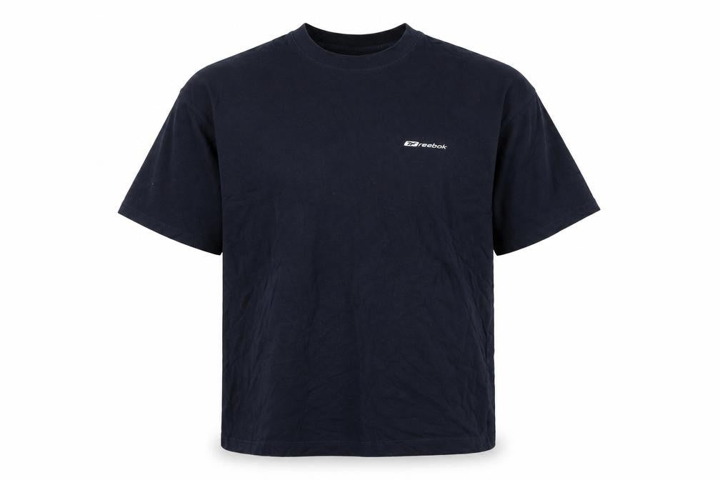 Mens UK Size XLT Reebok Blue  Cotton T-Shirt