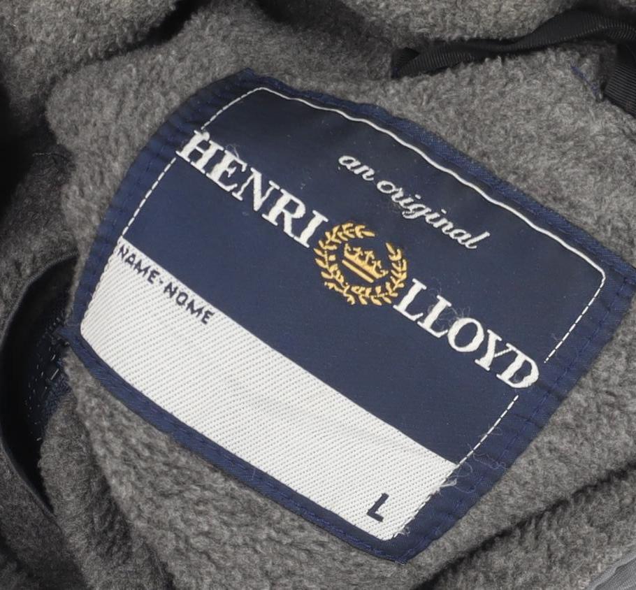 Henri Lloyd Men's Grey L Windproof Jacket