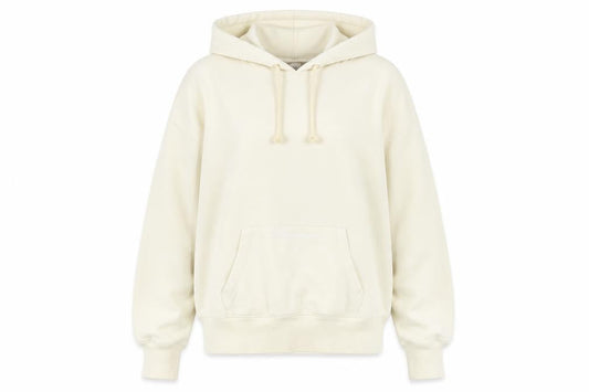Womens UK L Relaxed Champion Beige Pullover Hoodie
