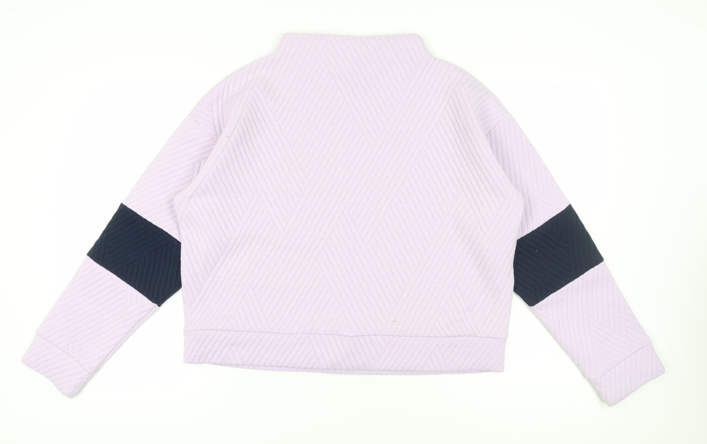 GapFit Women's Purple XL Mock Neck Sweatshirt