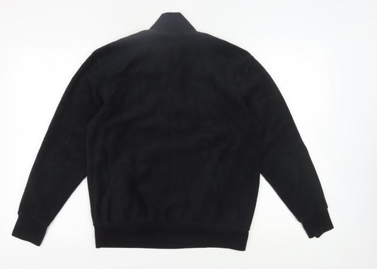 Slazenger Men's Black M 1/2 Zip Sweatshirt