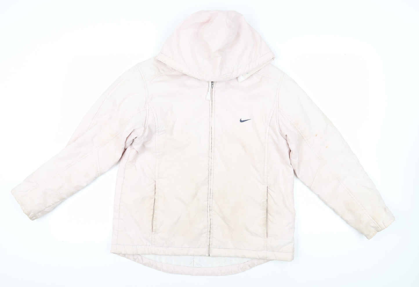 Nike Women's Pink Hooded Jacket, Size M, Casual