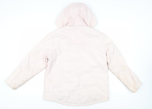Nike Women's Pink Hooded Jacket, Size M, Casual