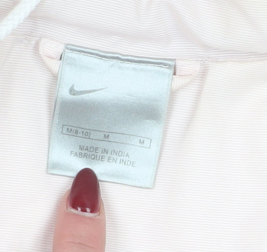 Nike Women's Pink Hooded Jacket, Size M, Casual