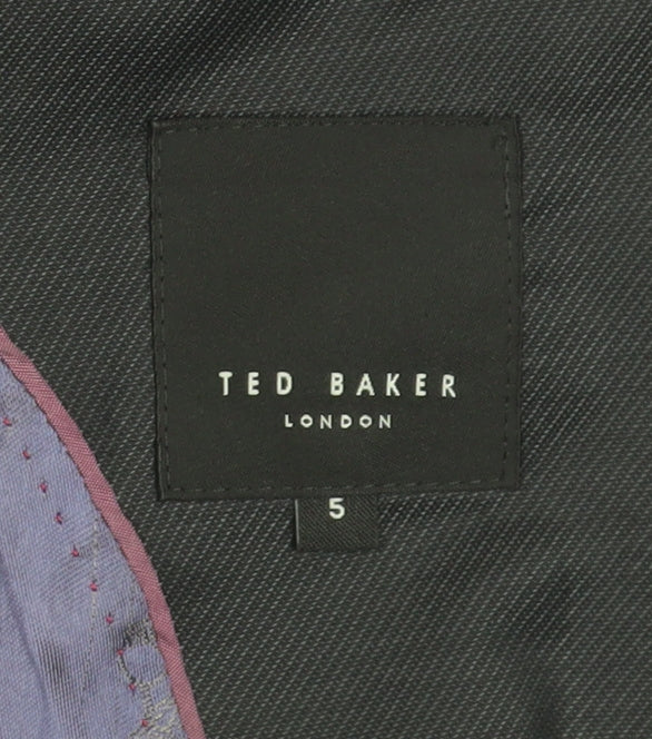 Ted Baker Men’s Black Blazer, Size 5, Formal Wear