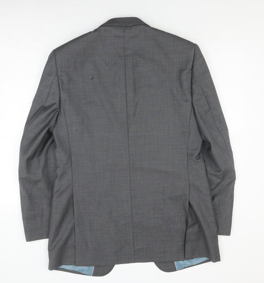 Marks and Spencer Men's Black Blazer, 40L, Formal