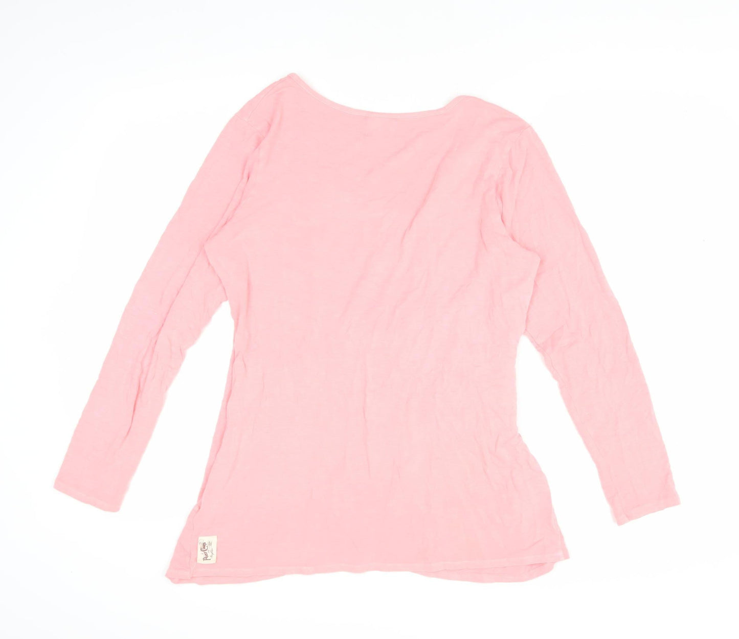 A Postcard from Brighton Women's Pink Wrap Blouse Size 4