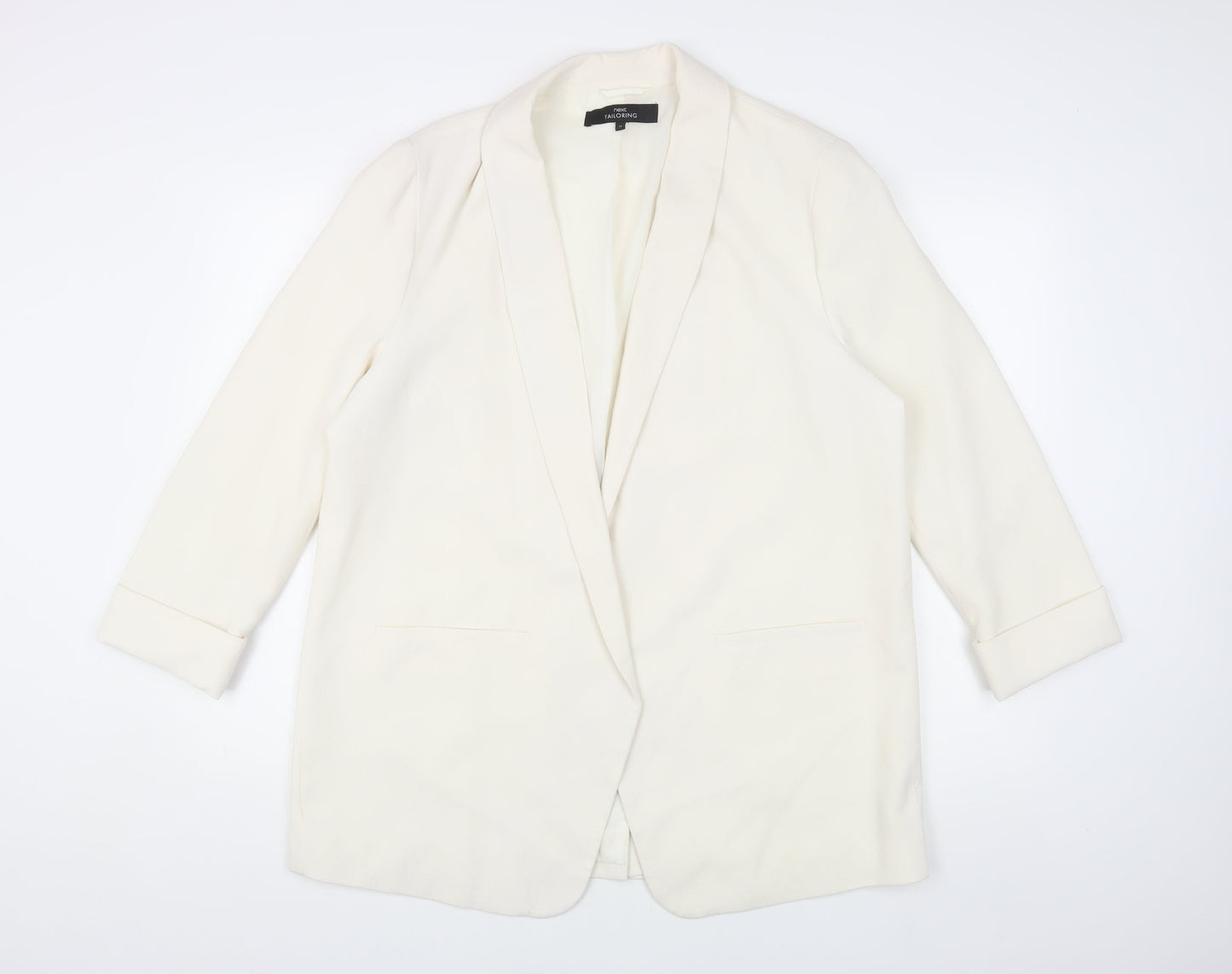 Next Women's Ivory Blazer Size 18 Spring Business