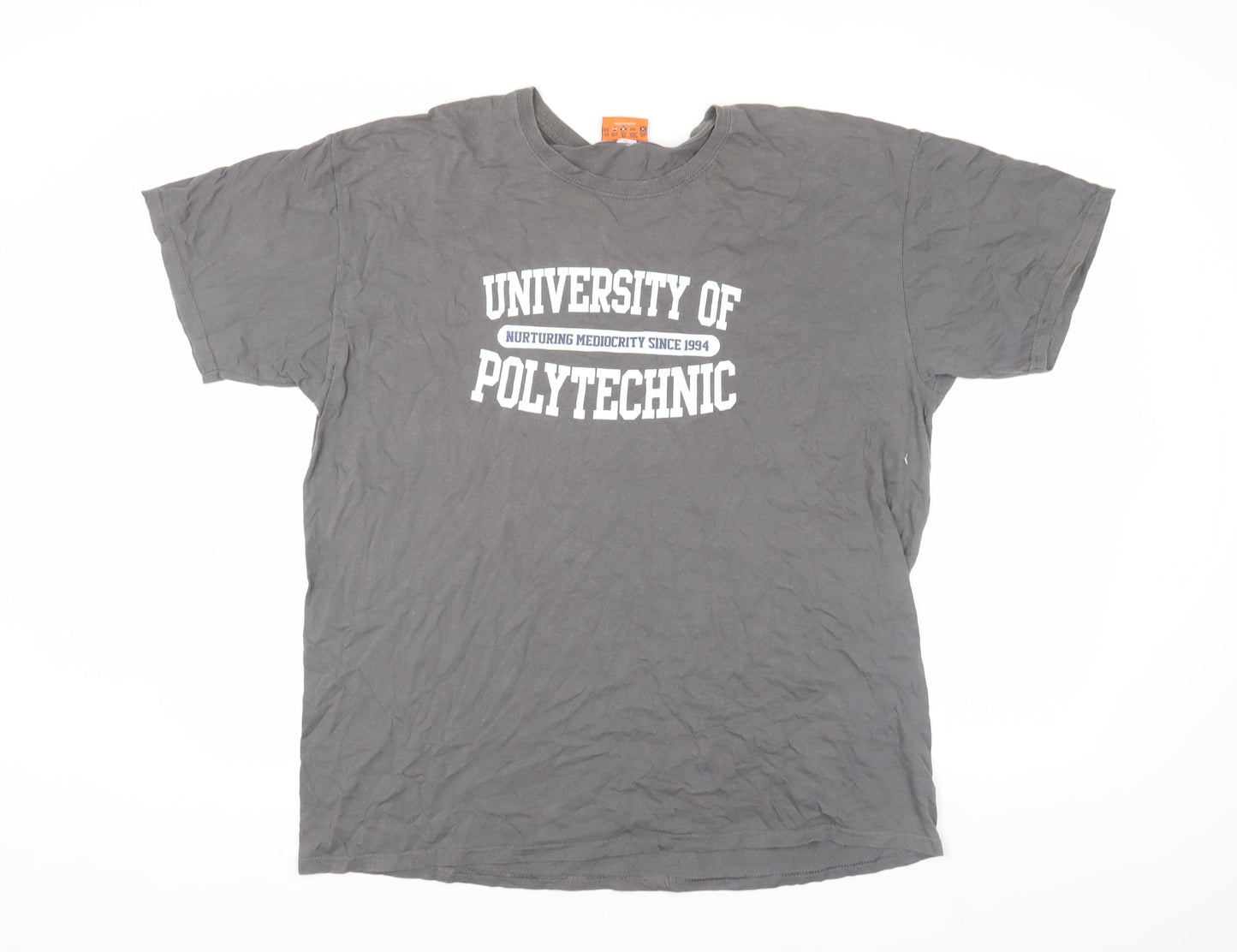 Shotdeadinthehead Grey XL Men's University T-Shirt