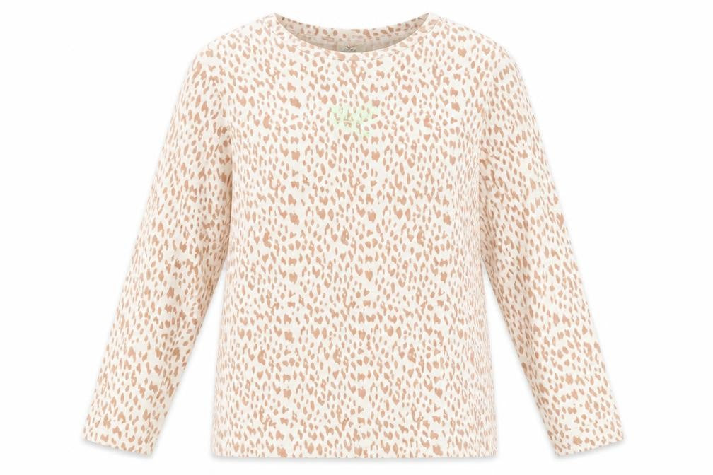 River Island Women's Animal Print Long Sleeve Top L