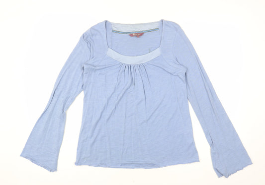 Fat Face Women's Blue Tunic Blouse Size 10