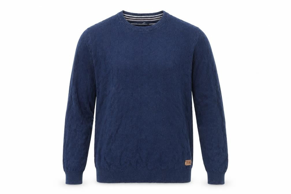 Lee Cooper Men's Blue Medium Pullover Jumper