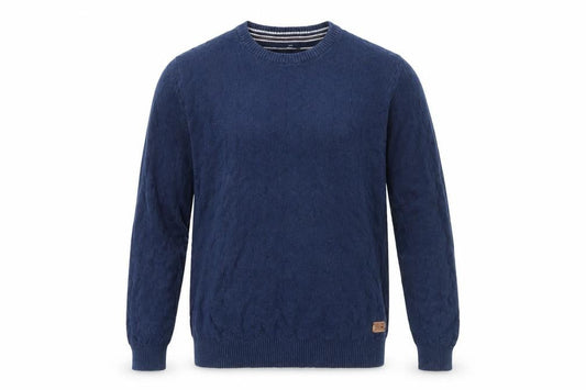 Lee Cooper Men's Blue Medium Pullover Jumper