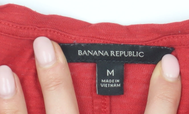 Banana Republic Women's Red M Lightweight T-Shirt