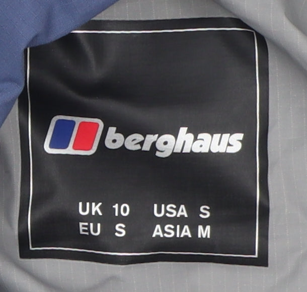 Berghaus Women's Blue Waterproof Rain Jacket Size 10