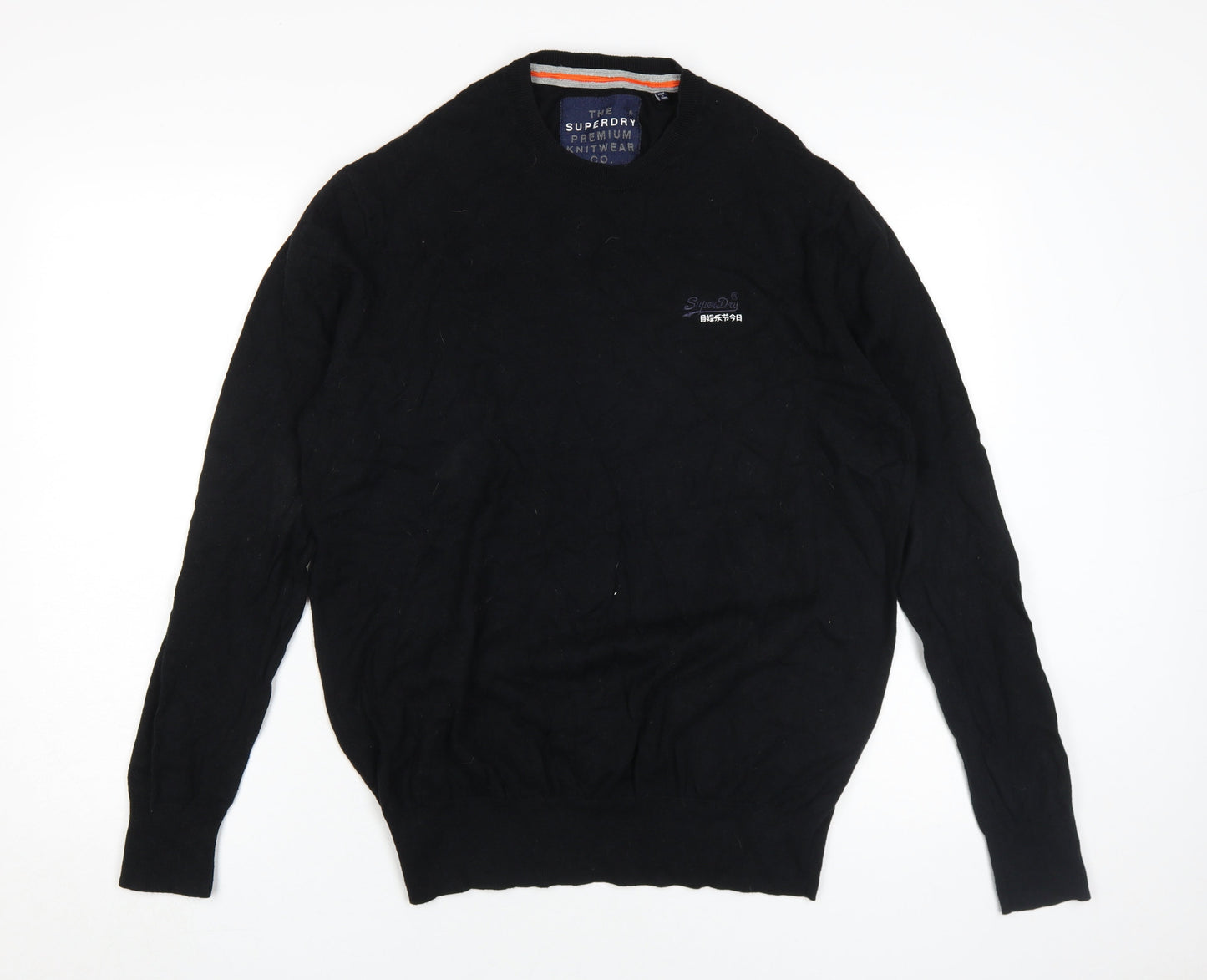 Superdry Men's Black 2XL Pullover Jumper
