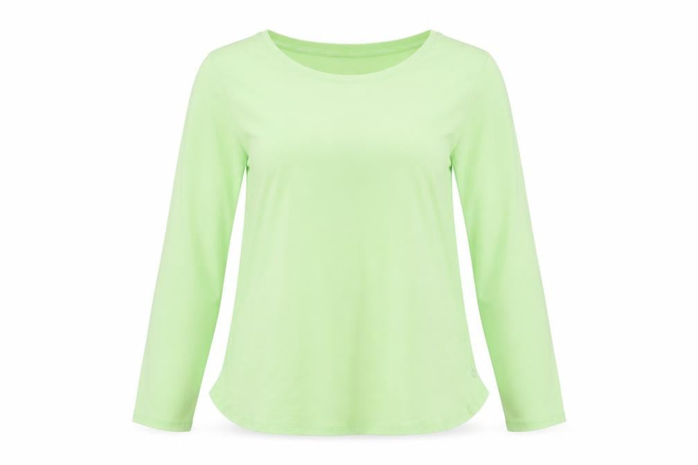 Marks & Spencer Women's Green Long Sleeve Pullover Top