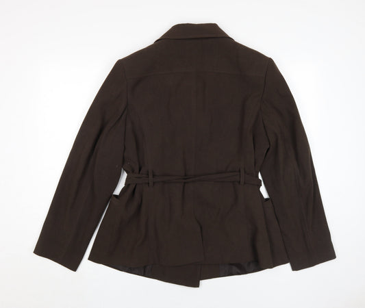 Classics Women's Brown Overcoat Size 18 for Autumn