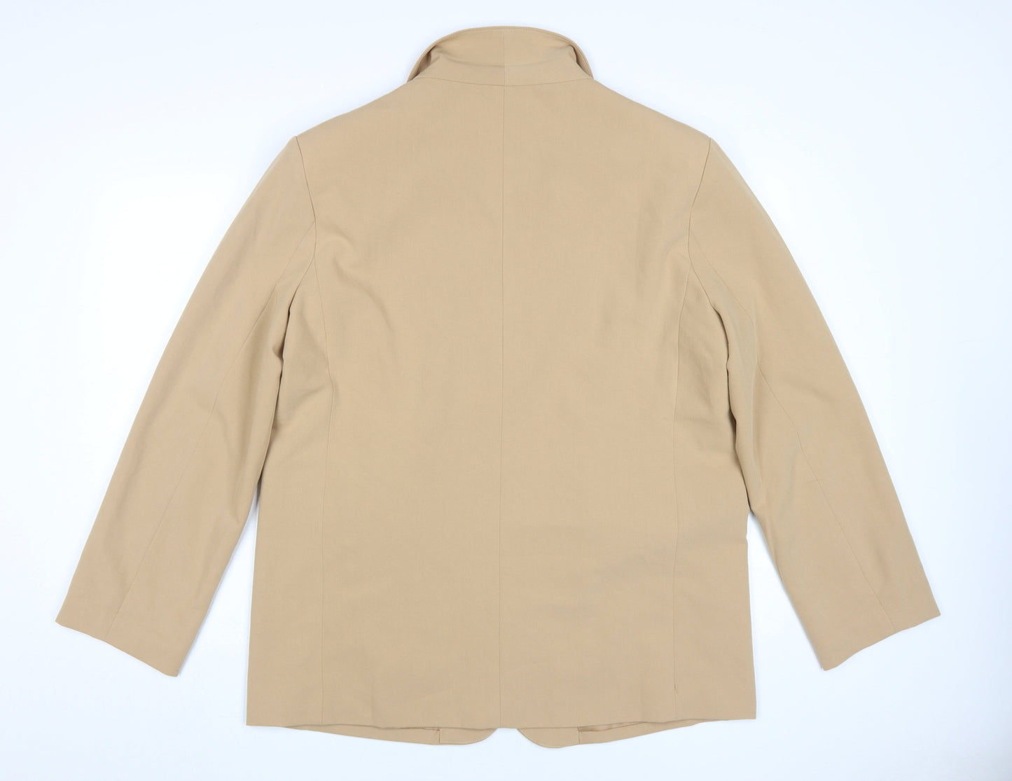 Motel Women's Beige Blazer Large Business Casual