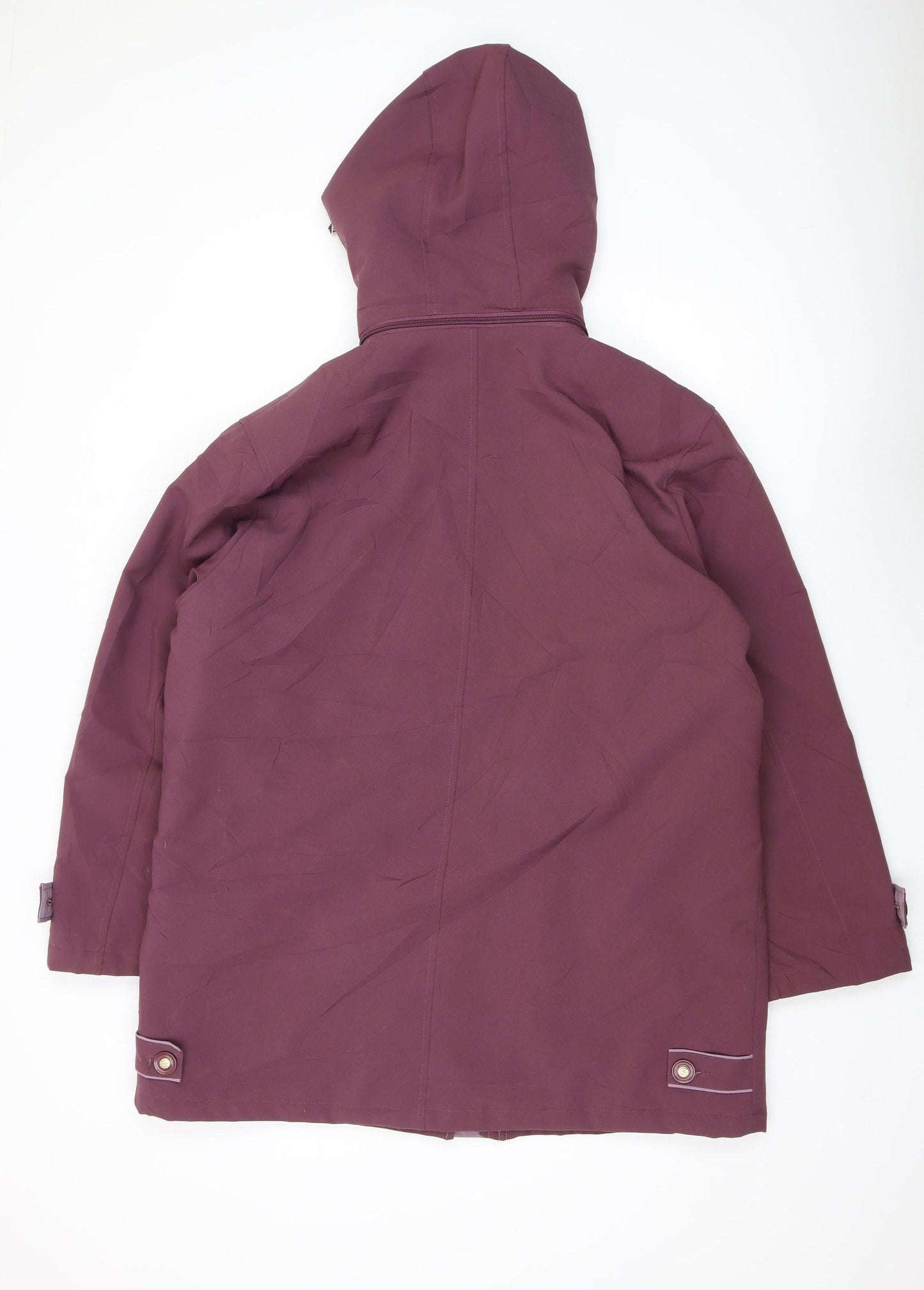 Finesse Women's Purple Parka Coat Size 16