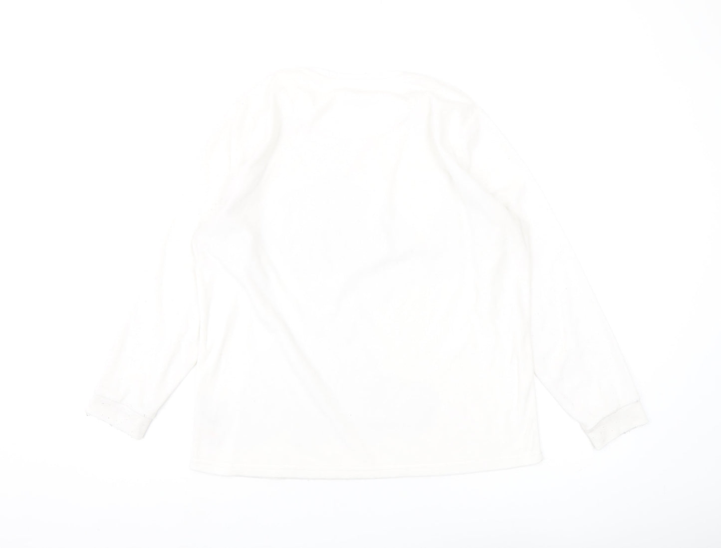 Disney Women's White S Lilo & Stitch Sweatshirt