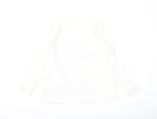 Disney Women's White S Lilo & Stitch Sweatshirt