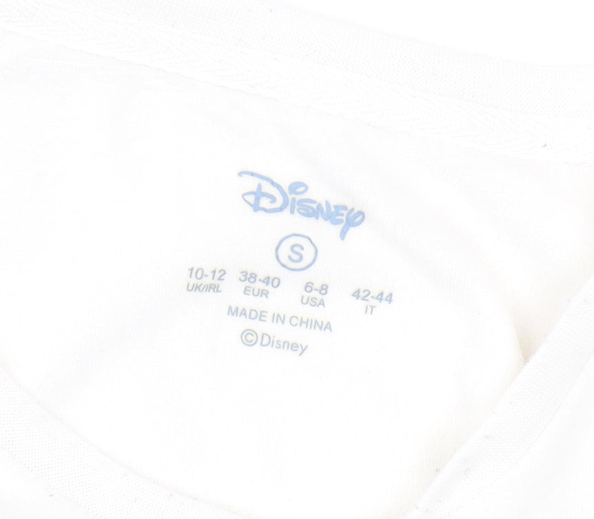 Disney Women's White S Lilo & Stitch Sweatshirt