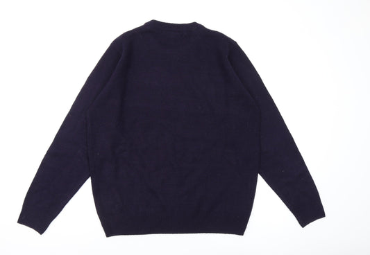James Pringle Men's Blue Medium Pullover Jumper