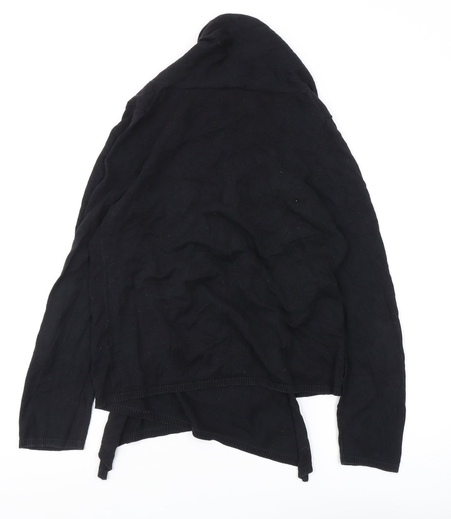 Oasis Women's Black Cardigan Size 12 Cotton Blend
