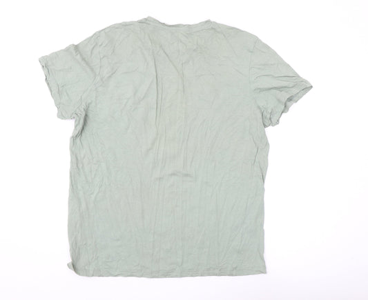 Jack & Jones Men’s Green XL Crew Neck T-Shirt