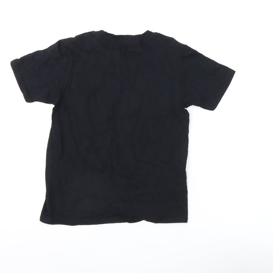 UFC Boys Black Graphic Print T-Shirt 7-8 Years