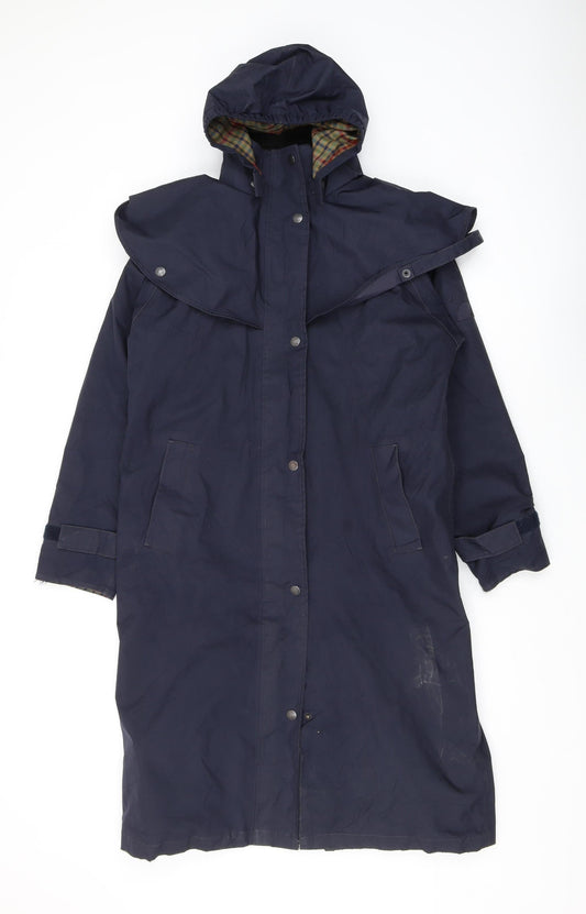 Jack Murphy Men's Black Hooded Rain Coat Size 32