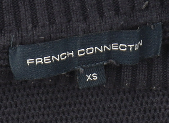 French Connection Women's Black XS Pullover Jumper