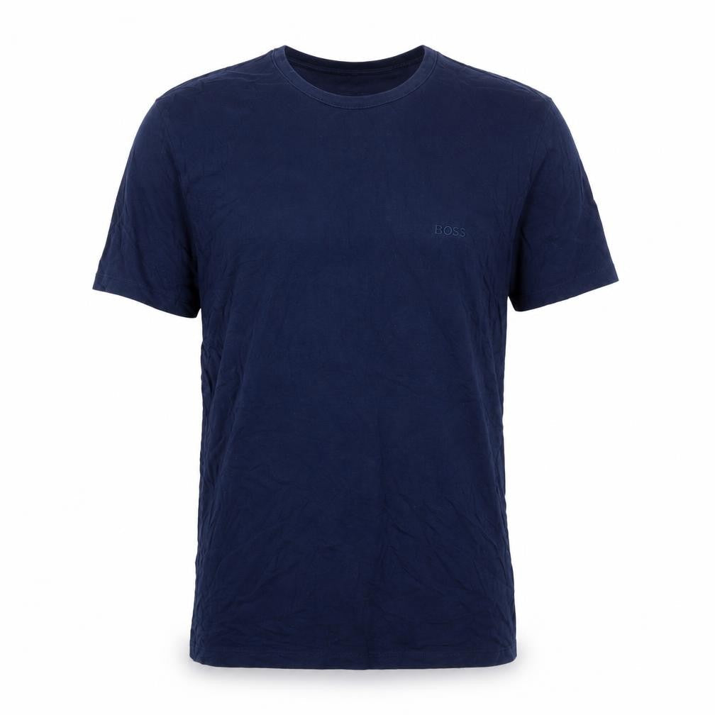 Mens UK Size L HUGO BOSS Navy  Cotton T-Shirt