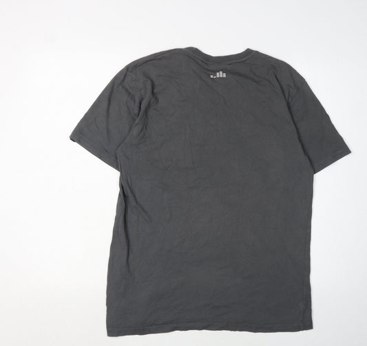 Chunk Men's Grey Medium Graphic Print T-Shirt
