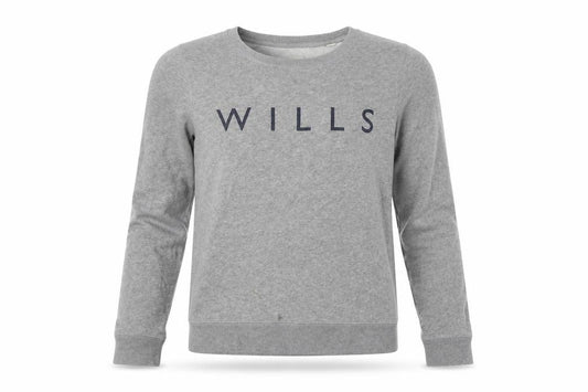 Womens UK 8 Regular Jack Wills Grey Pullover Sweatshirt