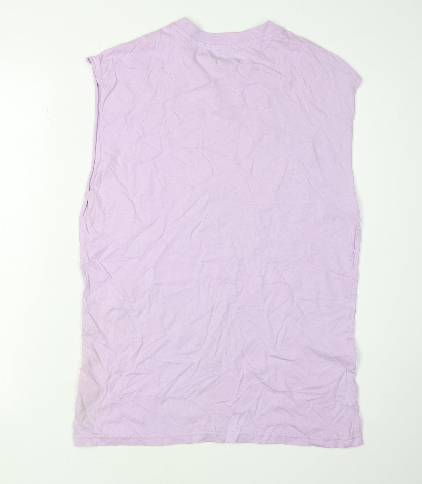 Another Influence Unisex Purple Sleeveless T-Shirt S