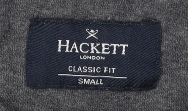 Hackett London Men's Grey Classic Fit T-Shirt Size S