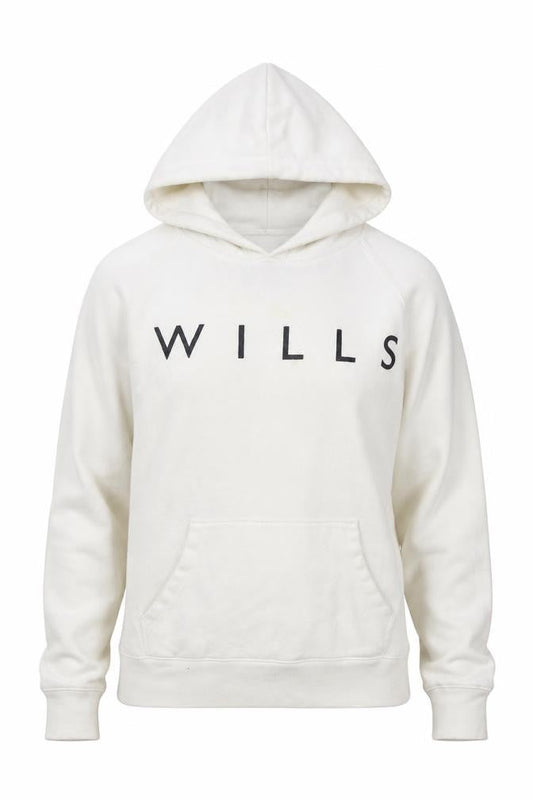 Womens UK 10 Regular Jack Wills Ivory Pullover Hoodie