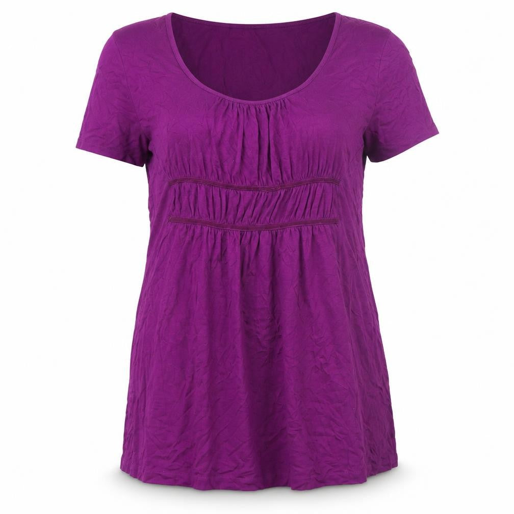 Planet Women's Purple Tunic T-Shirt XL