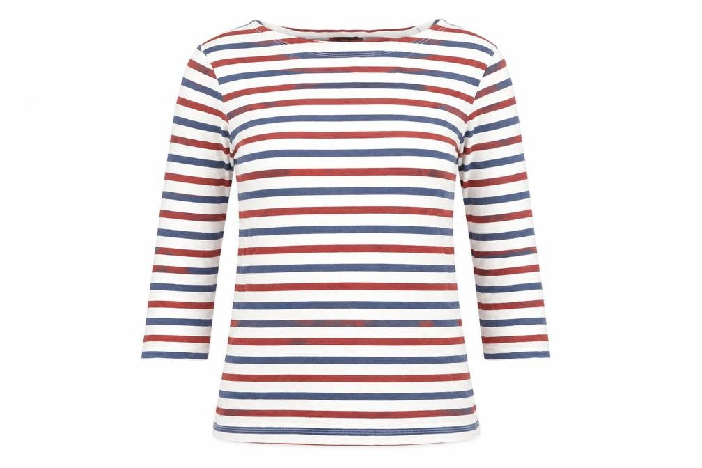 Womens UK Size XS J.CREW Multicoloured Cotton T-Shirt