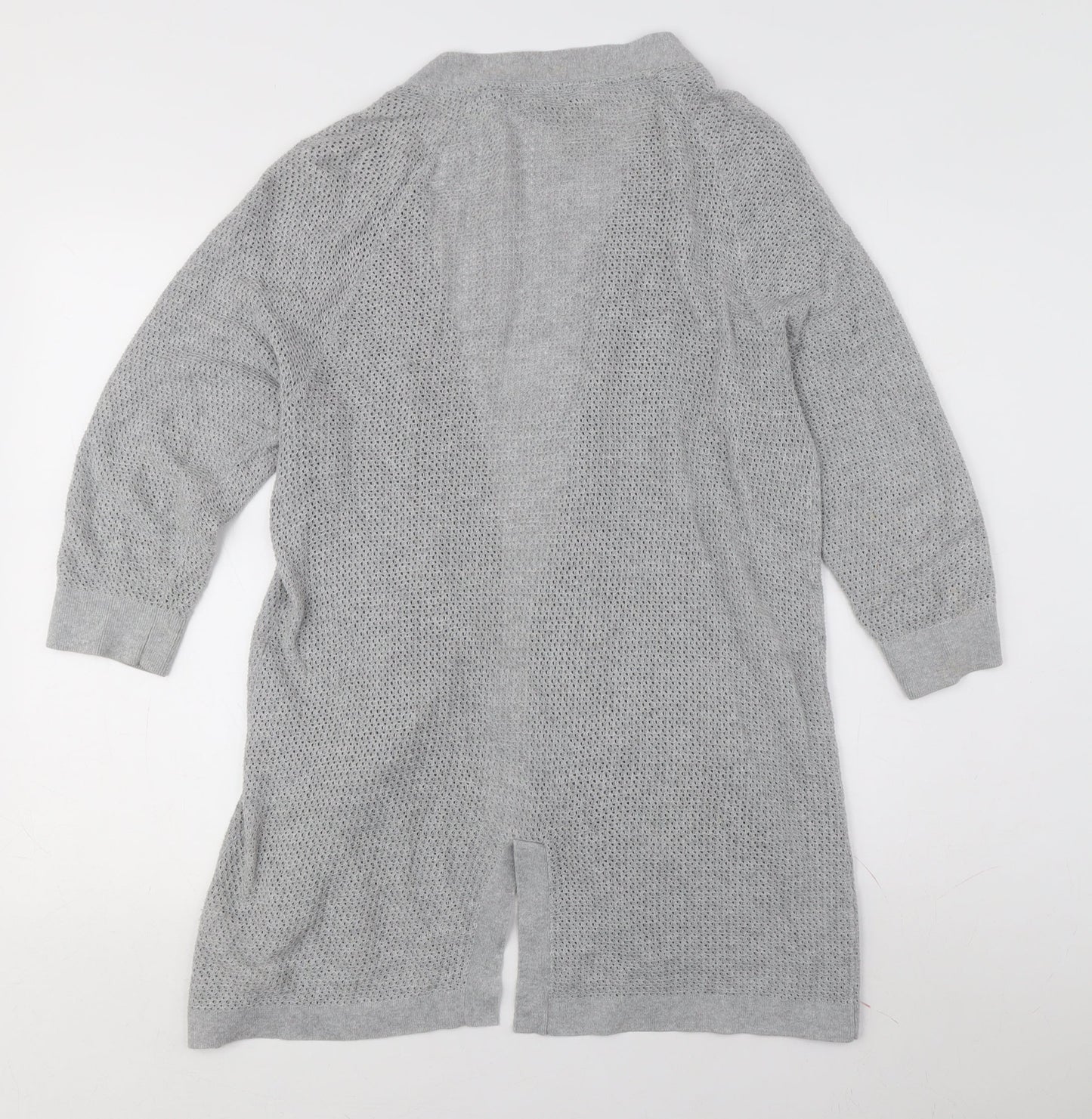 FatFace Women's Grey Open Cardigan Size 10