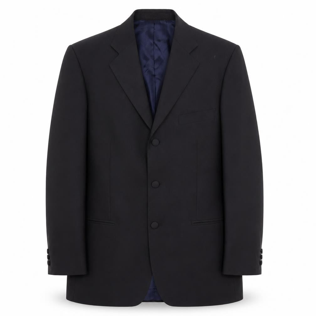 Marks and Spencer Men's Black Mid-Length Suit Jacket 38R