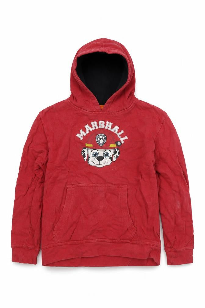 Nickelodeon Boys Red Pullover Hoodie Size 8 - Marshall Character