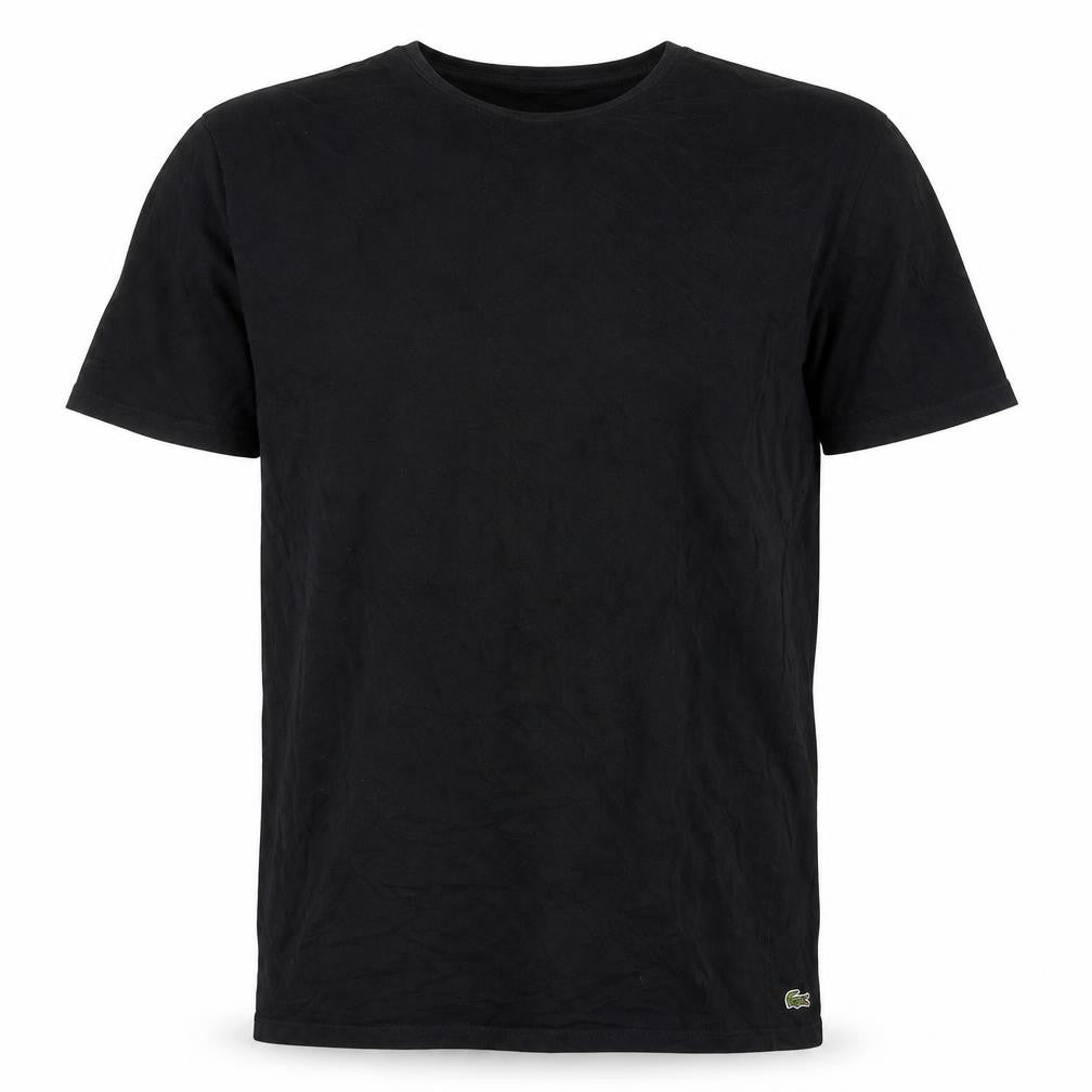 Mens UK Size L Lacoste Black  Cotton T-Shirt