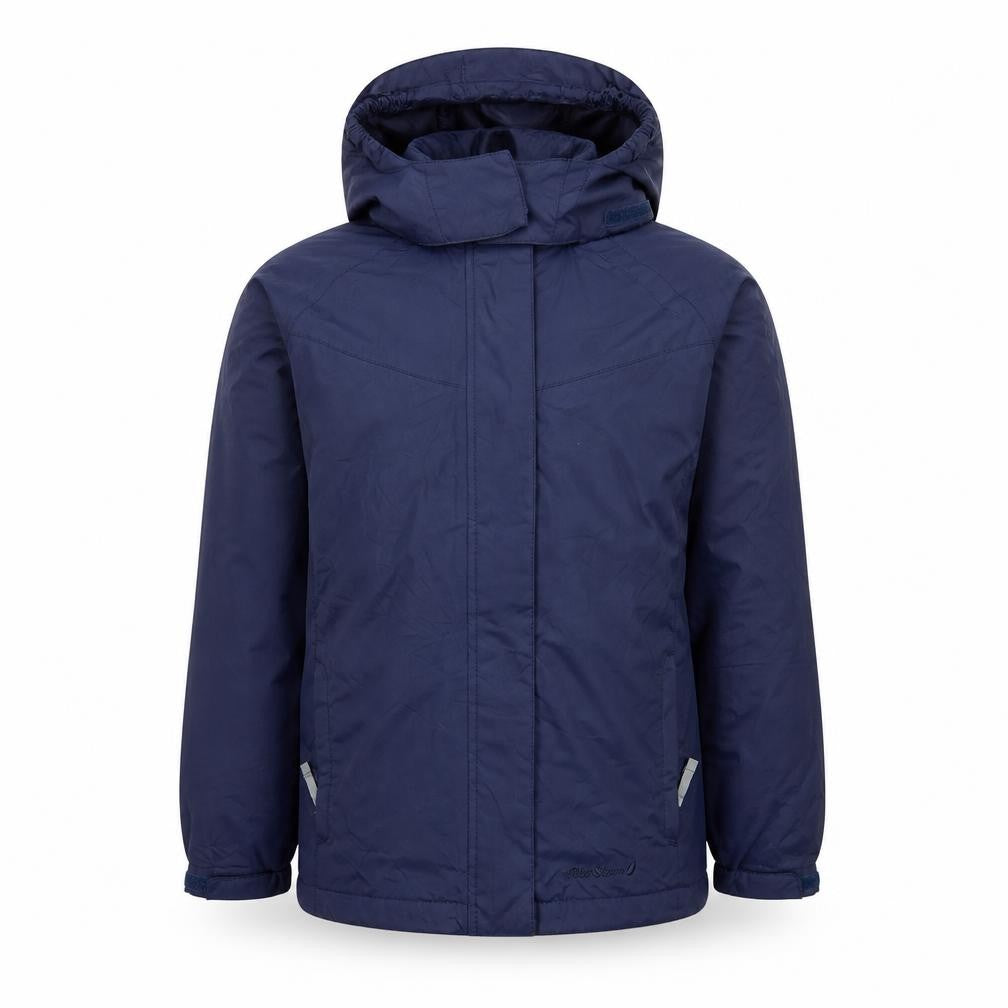 Peter Storm Boys Blue Hooded Parka 9-10 Yrs Waterproof
