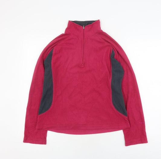 Peter Storm Women's Red Fleece Sweatshirt Size 12