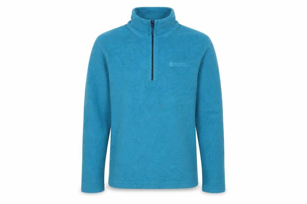 Mountain Warehouse Boys Blue 1/2 Zip Sweatshirt Fleece 9 Years