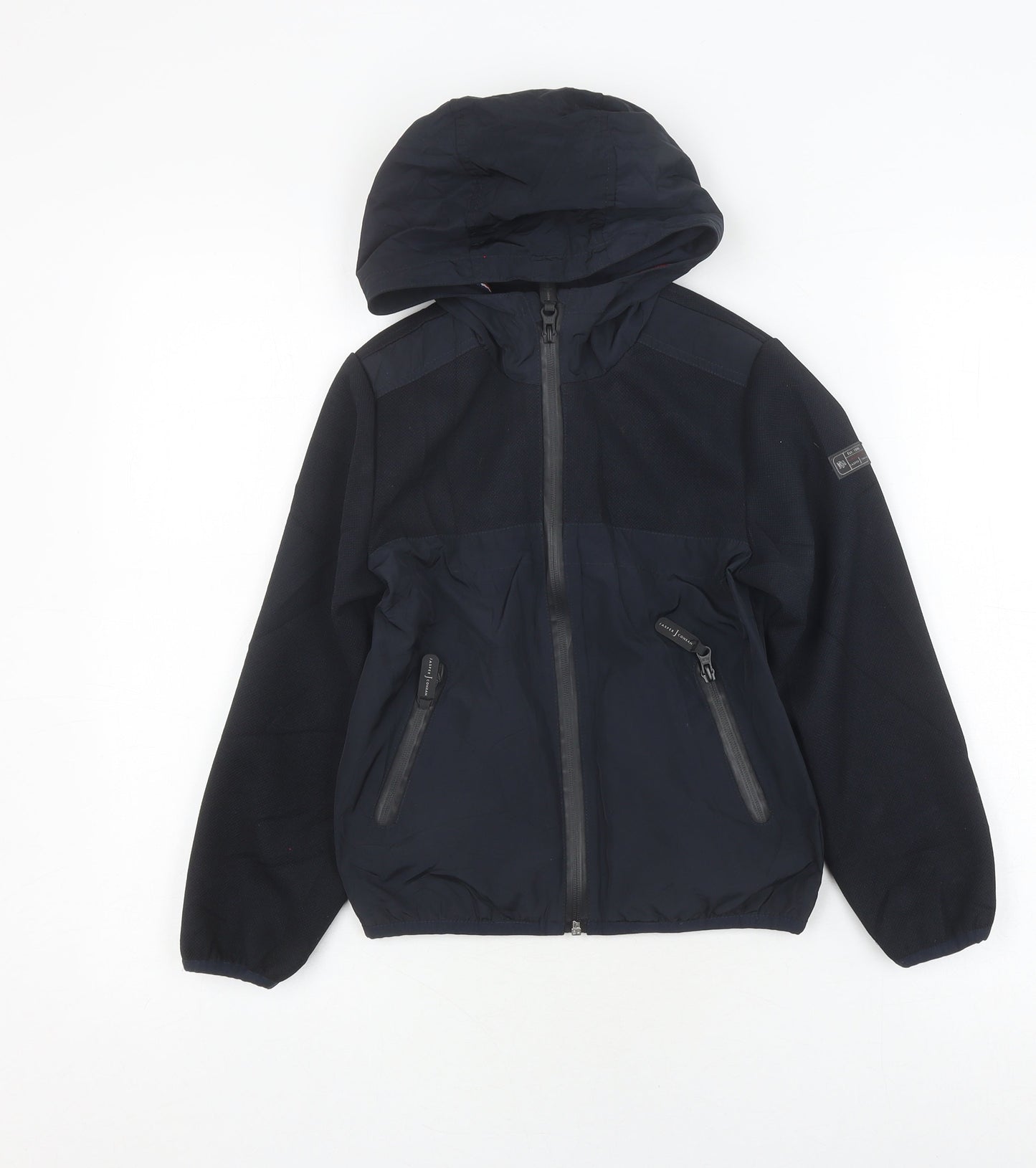 Jasper Conran Boys Black Hooded Puffer Jacket Age 8