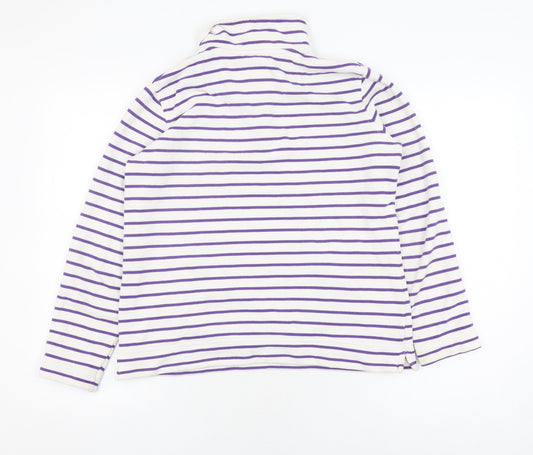 Crew Clothing Co. Women's Purple Sweatshirt, Size 12